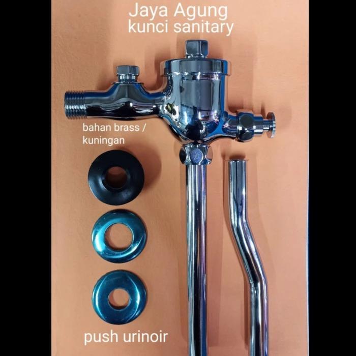 flush kran urinoir push