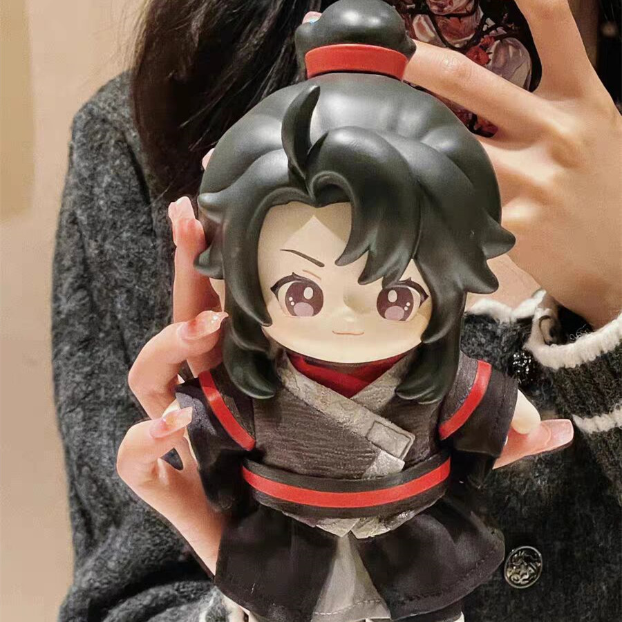 Genuine Mo Dao Zu Shi Mdzs Anime Figure Lanwangji Wei Wuxian Laozu Model Dolls Figurine Jotos Pvc