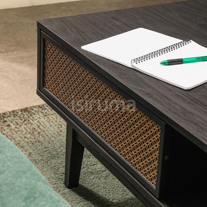 Meja Ruang Tamu Rak Coffee Table Minimalis SUPER RETRO - ISIRUMA Furniture