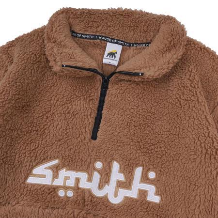 House of Smith BDG Jaket Pria - Arabic Sherpa Brown Jacket - Sherpa Jacket