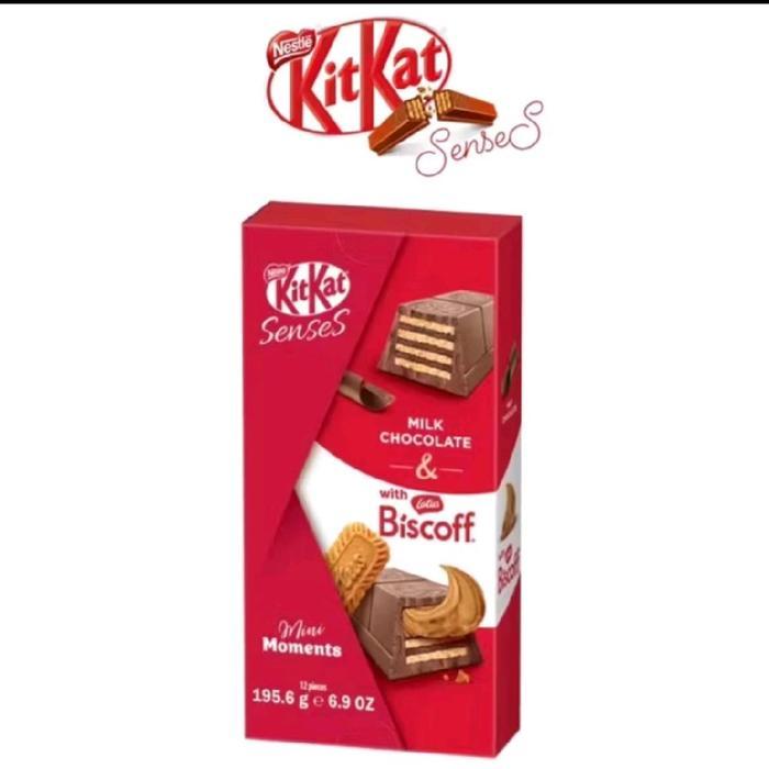 Ready KIT KAT / KITKAT SENSES WITH LOTUS BISCOFF MINI MOMENTS