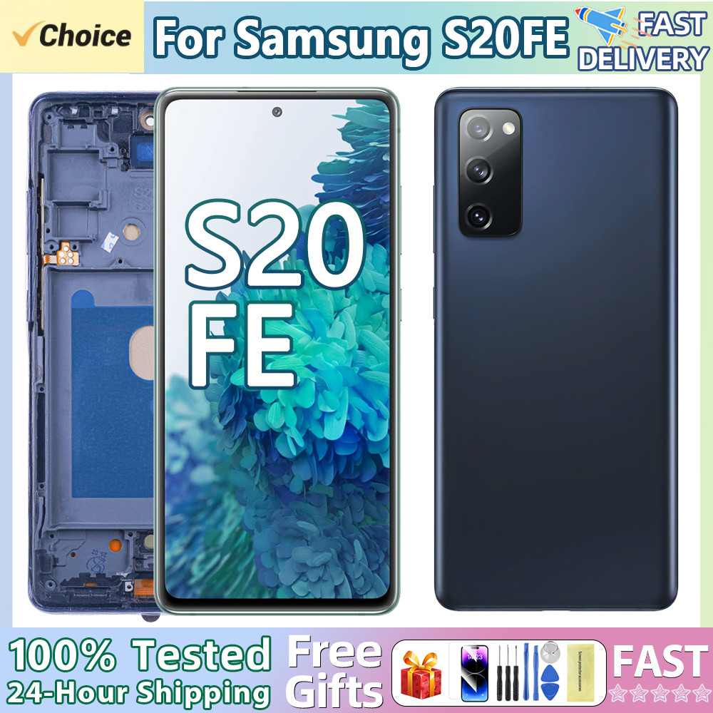 AMOLED Display For Samsung Galaxy S20 FE 4G/5G LCD Display Touch Screen Assembly For Samsung S20 FE