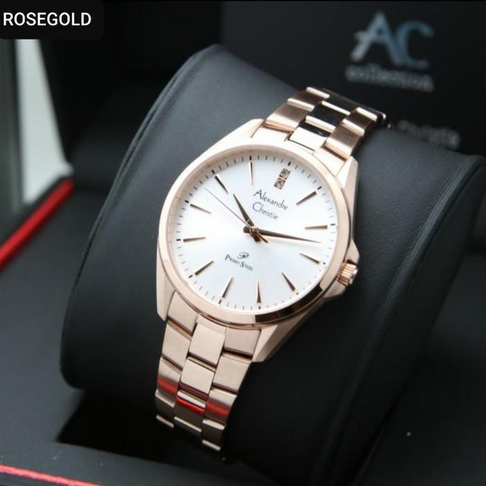 Jam Tangan Wanita Alexandre Christie Ac 1018 / Ac1018 / 1018 Original Garansi 1 Tahun