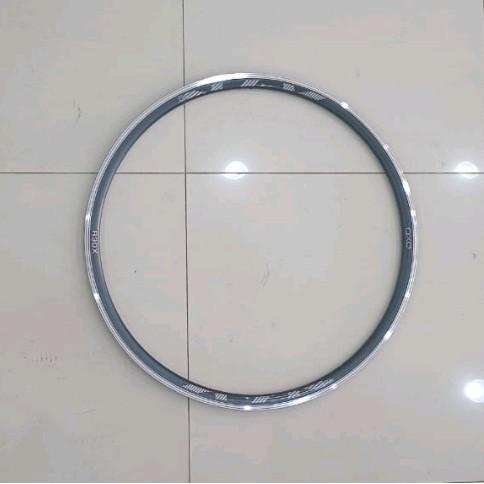 RIMS VELG RIM 700C OXO R30X 20H 29 MM CNC HITAM SILVER