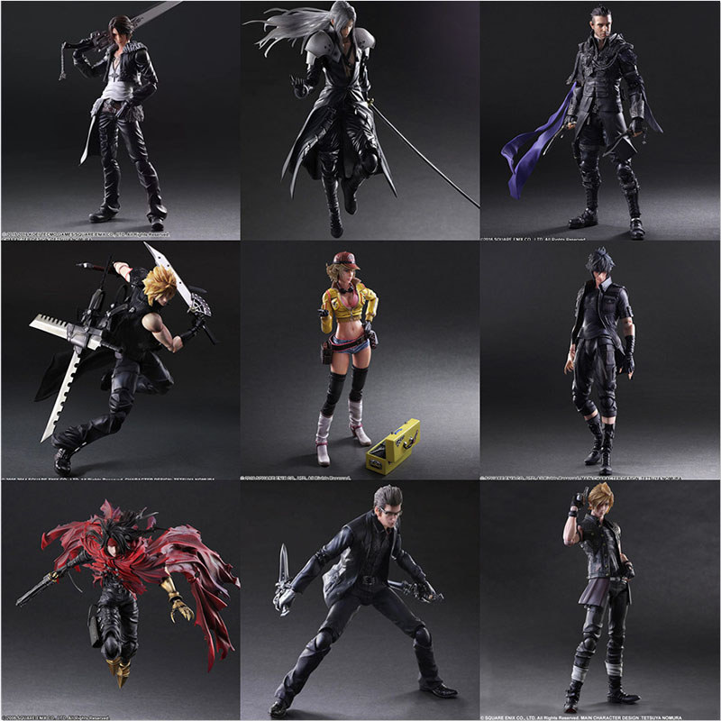 Game Final Fantasy XVI Anime Figure Tifa Lockhart Action Figurine Two-Dimensional Anime Collectble S