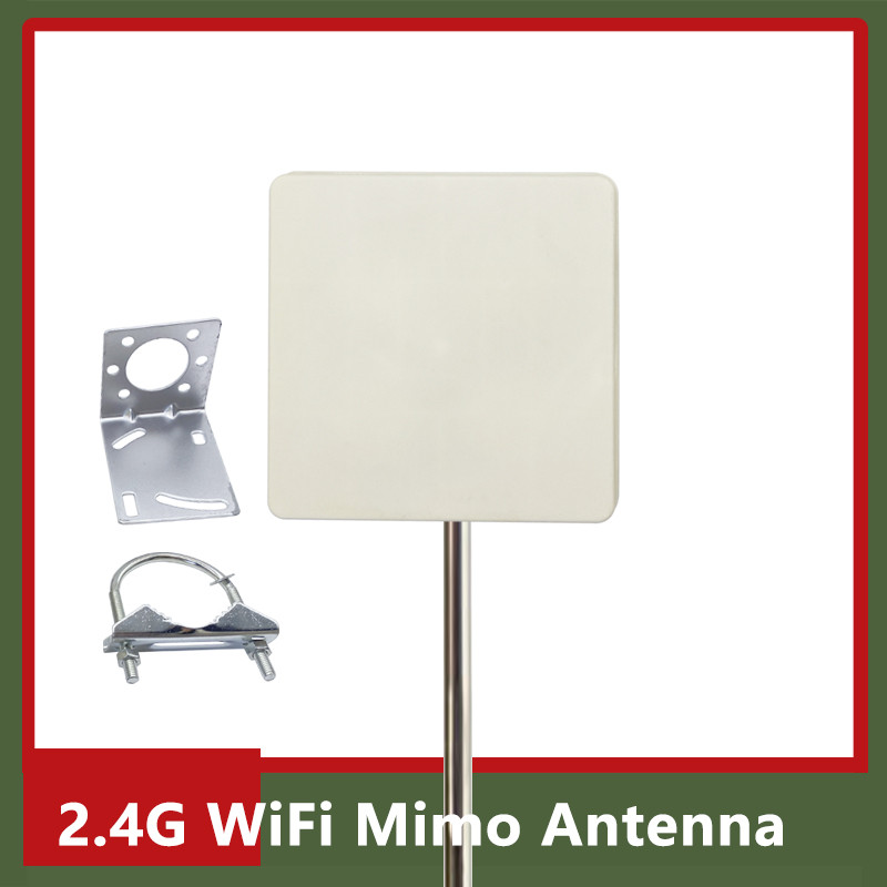 Direction Mimo Wifi Signal Boost N Female 2.4G High Gain 18Dbi Antenna Flat Wifi Antenna Outdoor