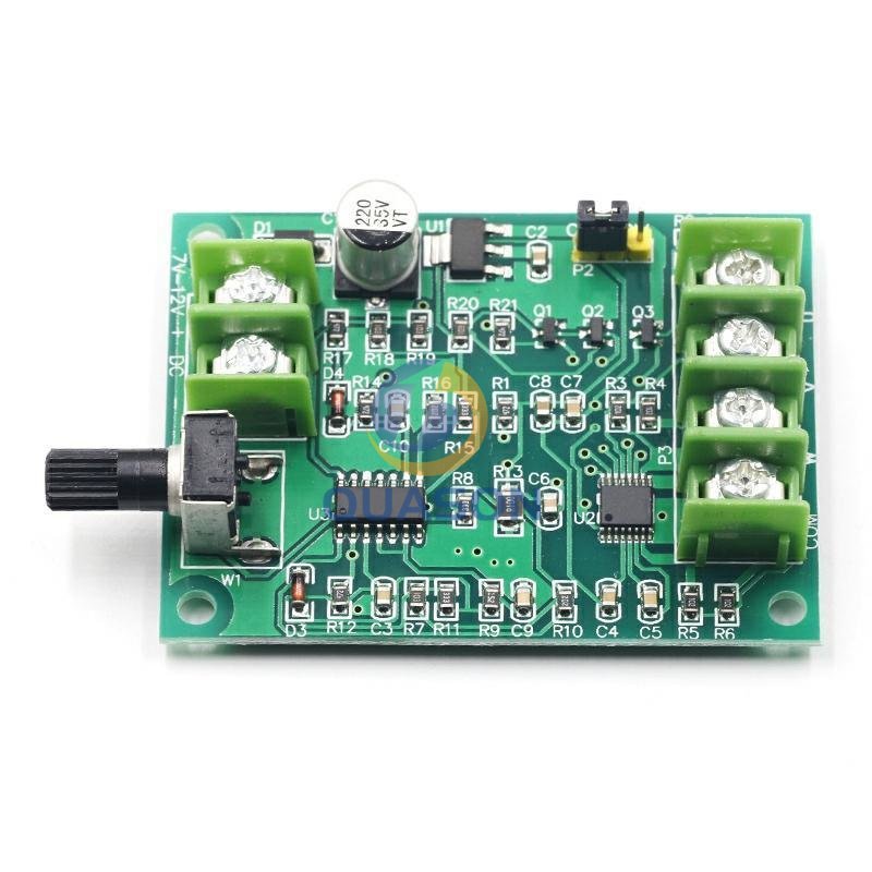 5V 12V Brushless DC Motor Driver Controller Board with Reverse Voltage Over Current Protection for H