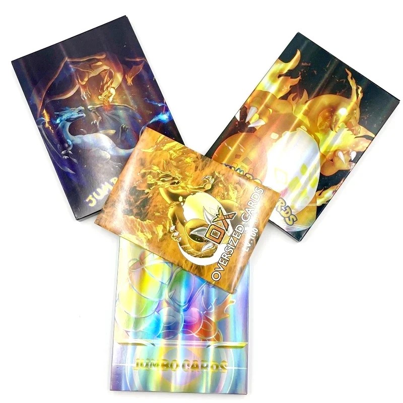 Oversized Pokemon Cards  Jumbo Letters Cards Vmax Vstar GX Arceus Pikachu Charizard Super Shiny Rare