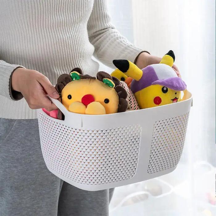 Keranjang Penyimpanan / Wadah Serbaguna Plastik / Keranjang Plastik Basket / Tempat Penyimpanan