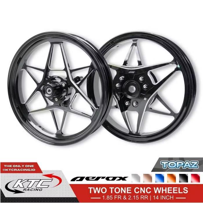 Ve Racing Ktc Topas Aerox new & Aerox old / Pelek Ktc Aerox 155