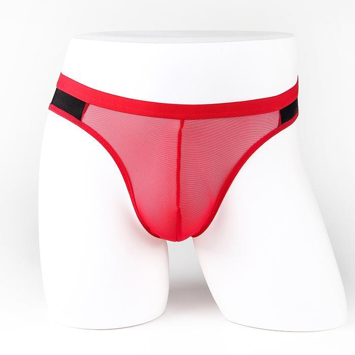 PRIVASI AMAN CELANA DALAM PRIA G STRING TRANSPARANT LEMBUT PAKAIAN DALAM Y037