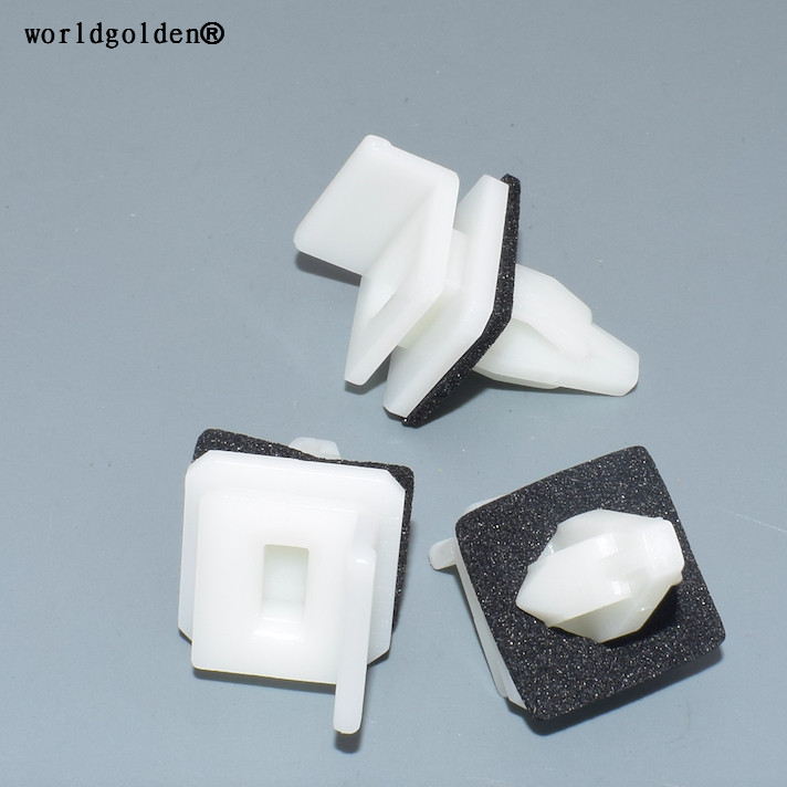 worldgolden 100pcs auto fasteners Moulding Clip for Honda#91513-SM4-000(91513SM4000)