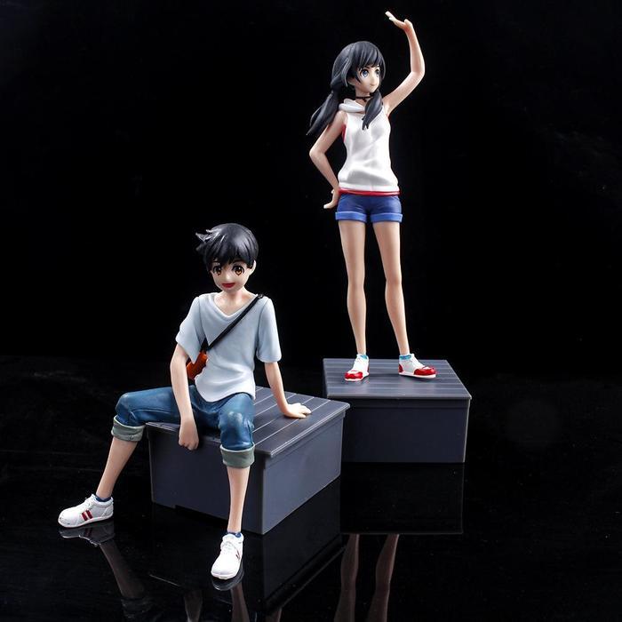 Hodaka Morishima Hina Amano Tenki no Ko Action Figure