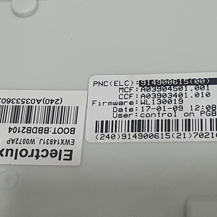 PCB Program Mesin Cuci Electrolux EWF14113