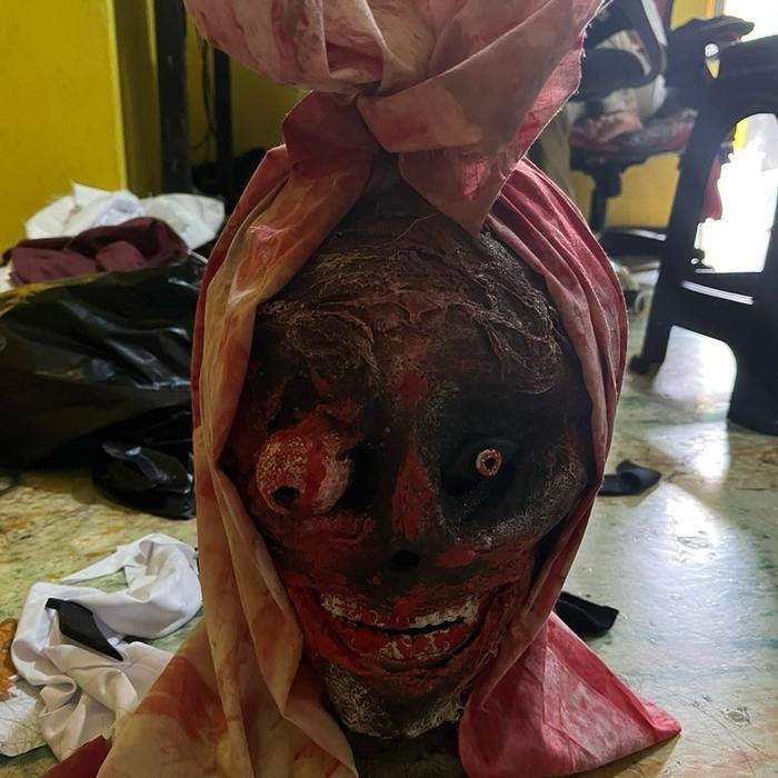 Topeng Hantu Pocong Seram