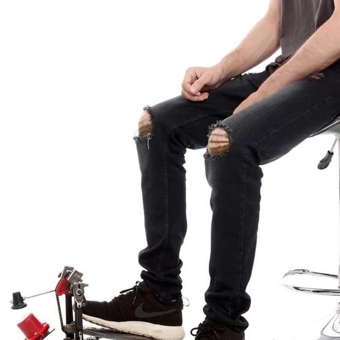 SZS KICK PAD DRUM COMPACT FOR SINGLE PEDAL WITH SPECIAL BEATER