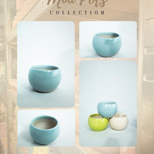 Digazsin_ Pot Tanaman Hias Pot Bunga Pot Keramik Pot Bulat