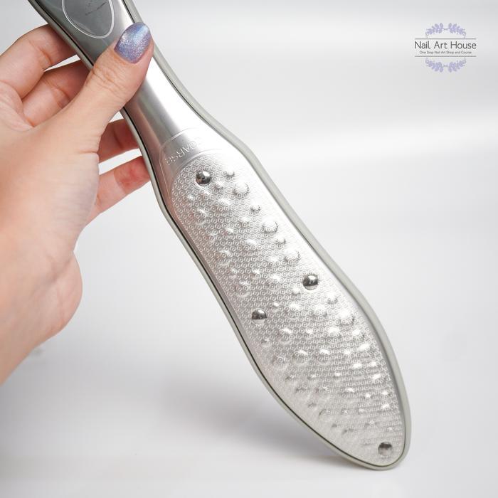 STAINLESS METAL FOOT FILE / CALLUS TREATMENT / PEDICURE / KUMI