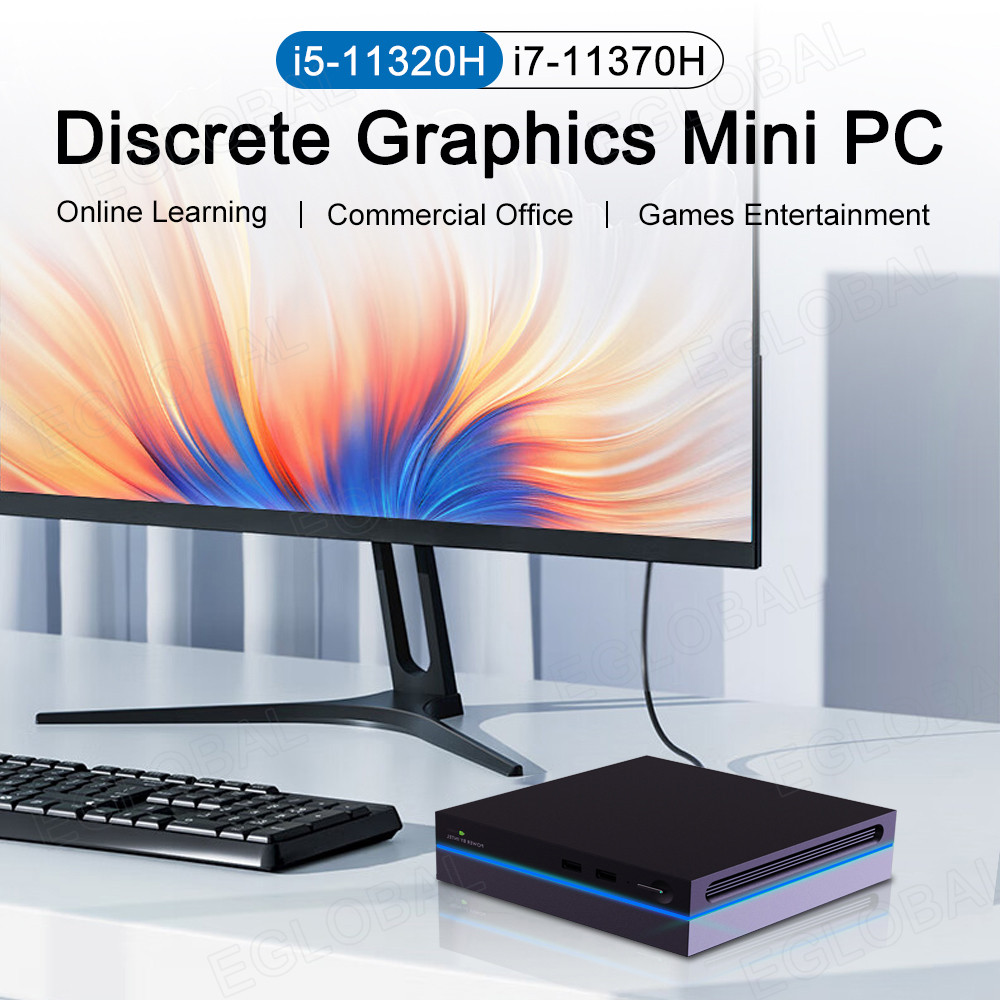EGLOBAL Mini PC Gamer Intel Core i9 12900H i7 GTX 1060 Computer desktop 32G RAM 512G SSD 14 Cores Ga
