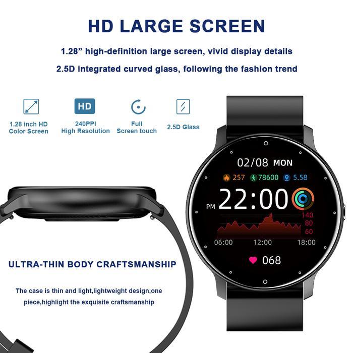 BIDEN SMART WATCH PRIA FULL TOUCH SCREEN PHONE CALL WIRELESS CHARGE