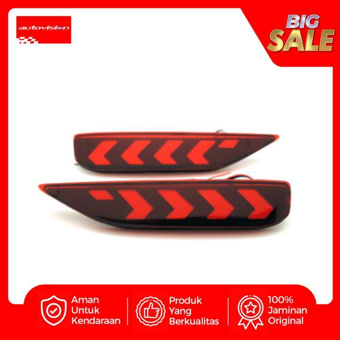 Autovision Tail Lamp Xpander Running Turning Sign 12V Red