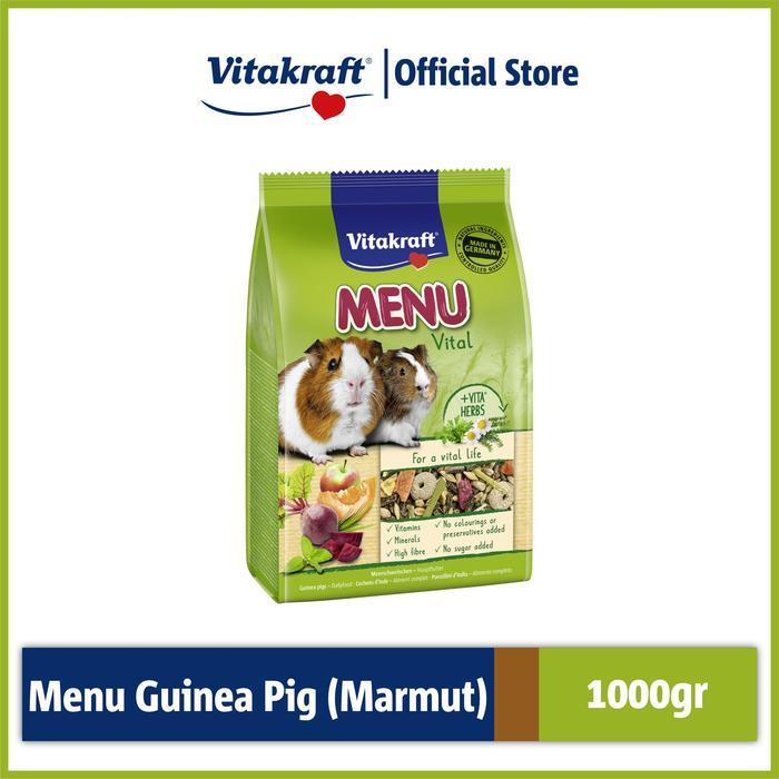 Menu Vital Guinea Pig 1 kg. Makanan Guinea Pig / Marmut