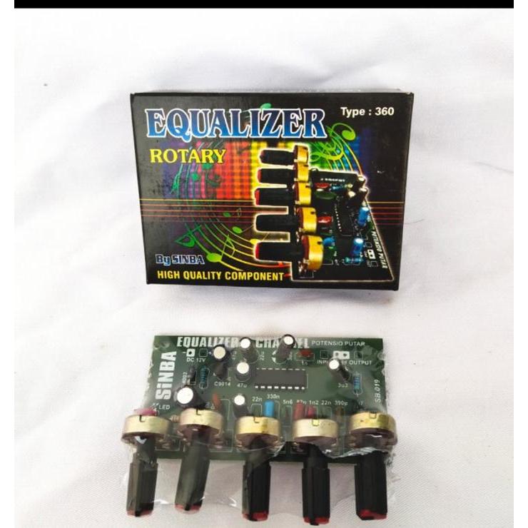Promo kit equalizer potensio putar mono la3600