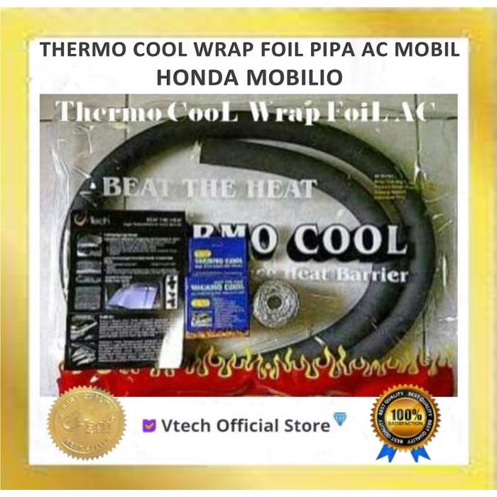 Vtech Thermocool Thermo Cool Isolasi Pendingin Pipa Ac Honda Mobilio