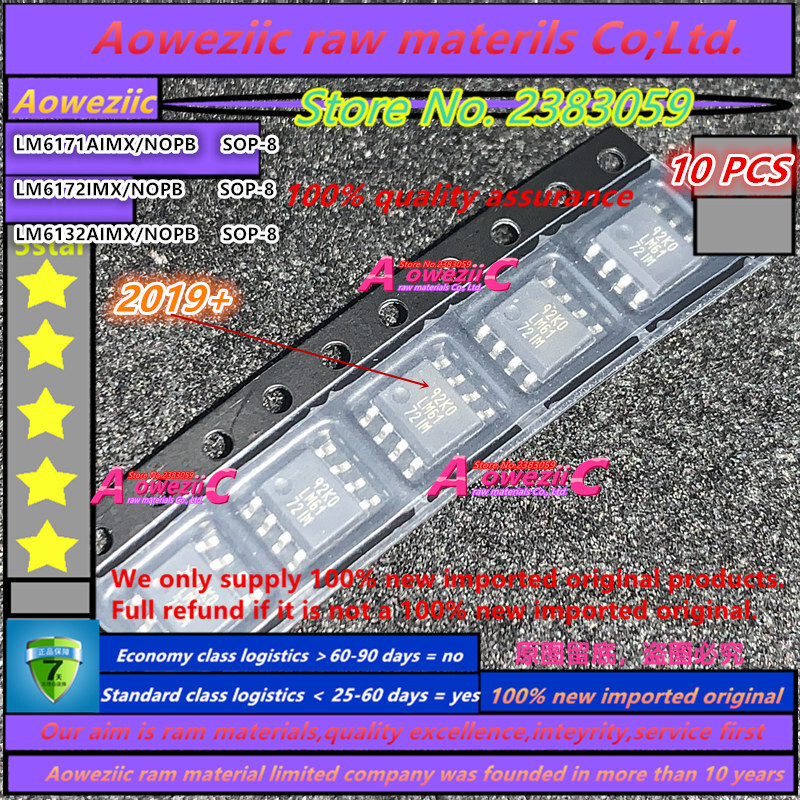 Aoweziic 100% New Imported Original Lm6171Aimx Lm6171Aim Lm6172Imx Lm6172Im Lm6132Aimx Lm6132Aim