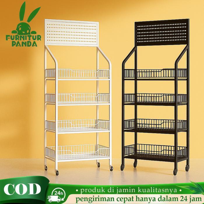 New Rak Chiki Rak Gawang Sembako Susun Rak Snack Rak Toko Jualan Keranjang Jajan Rak Besi Rak