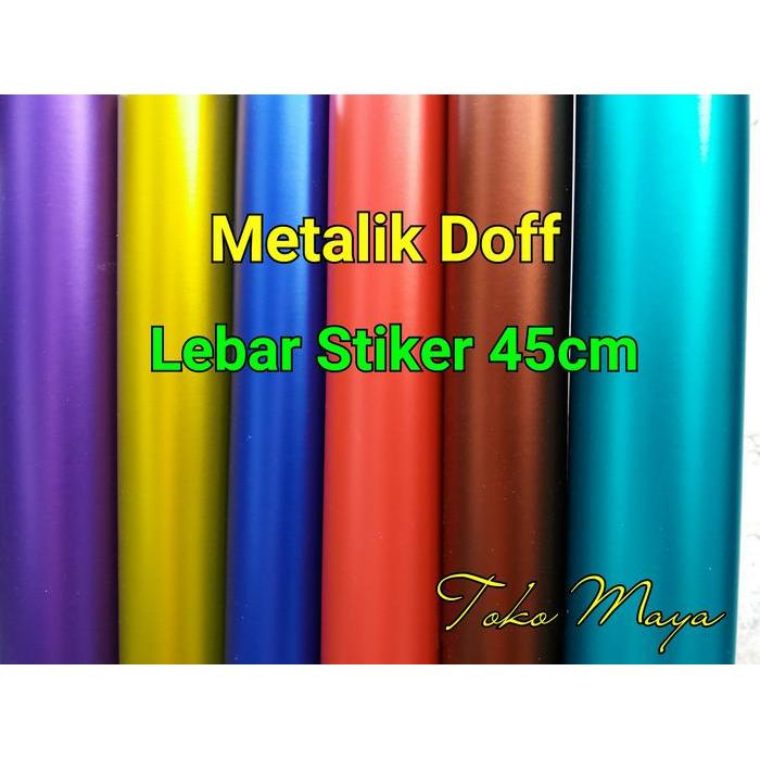 SKOTLET STIKER METALIK DOFF INFINITY