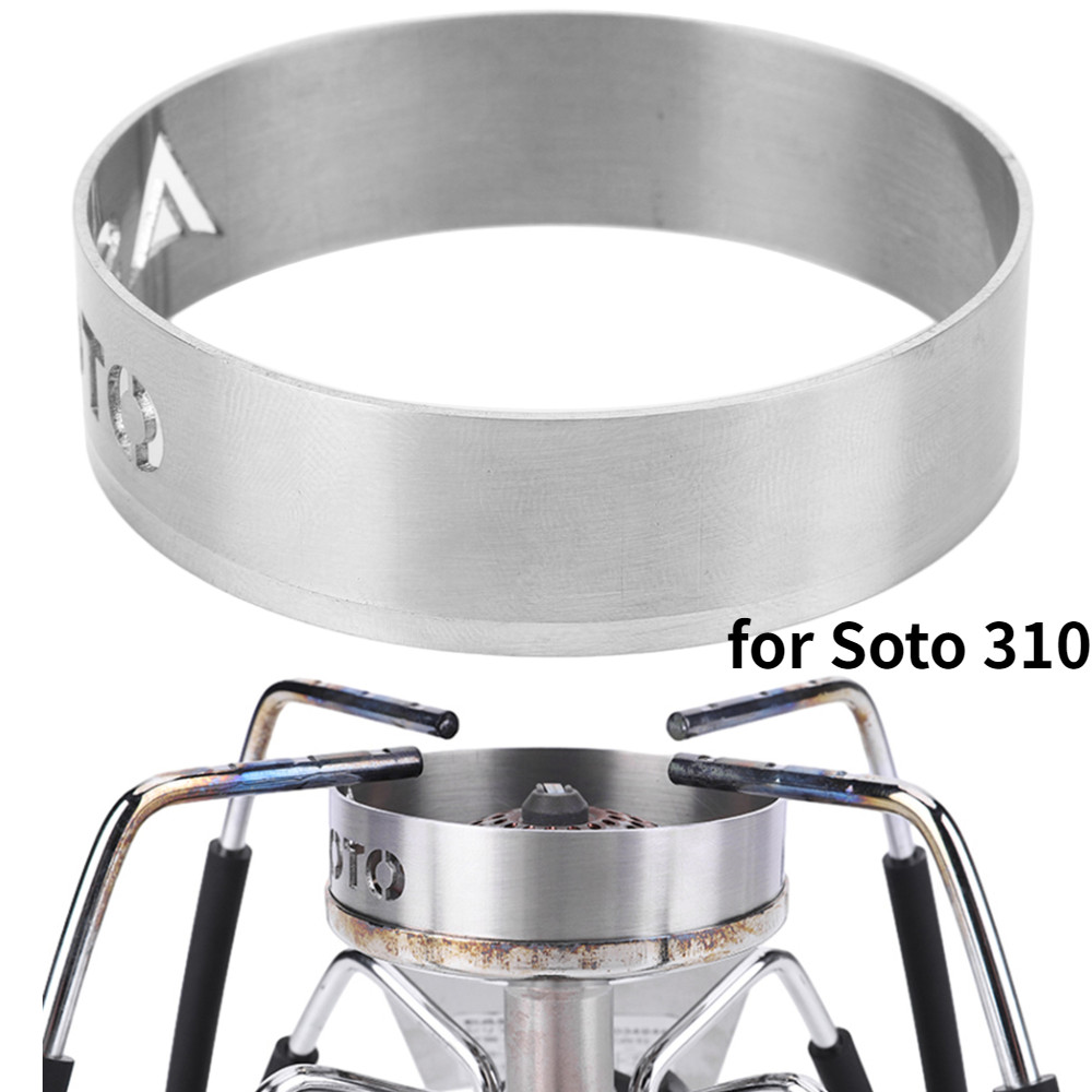 Gather Fire Windshield Gas Stove Er Cover Windproof Spider Stove Support Wok Ring For Soto 310 Stove
