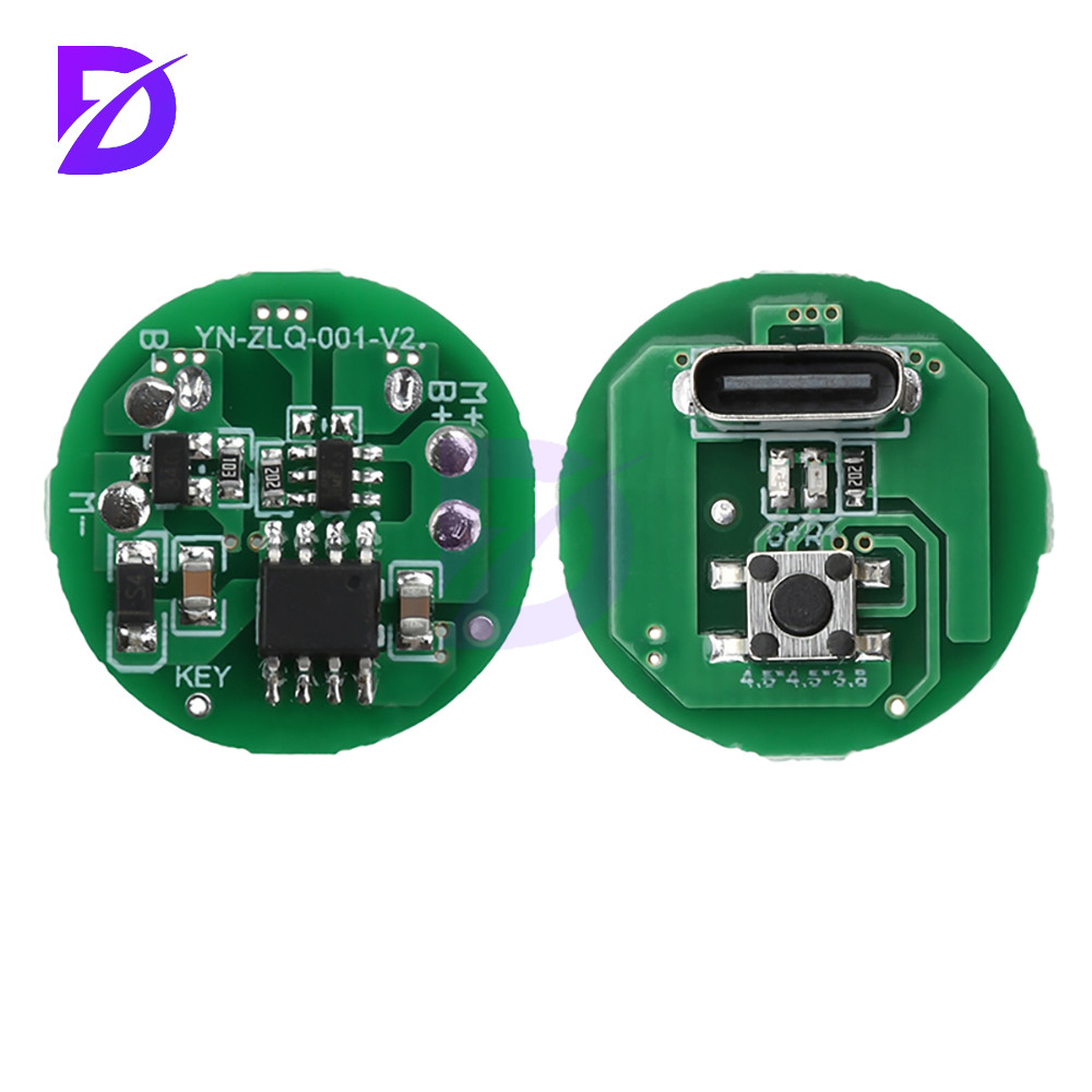5W 10W Flashlight Driver Board Led Three-Stage Driver Board Circuit Board Diy Accessories Type-C