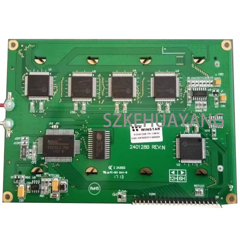 New Compatible For Winstar Wg240128B-Tmi-Vz#010 240128B Rev:D Lcd Screen