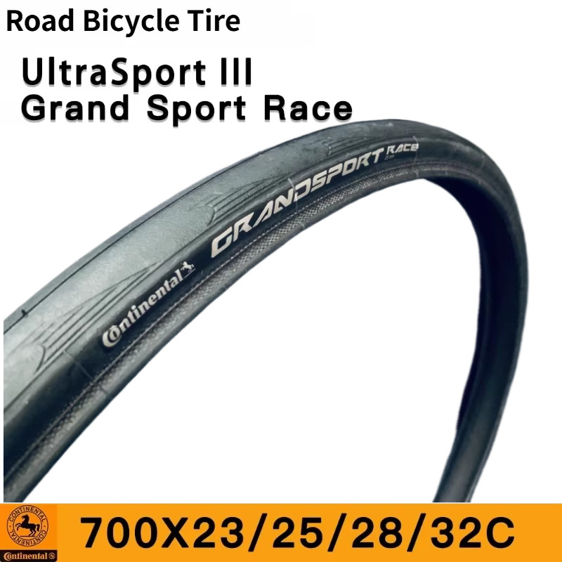 Continental 700C Road Bicycle Tire Ultra Sport III Grand Sport Race Clincher Tube Bike Accessories