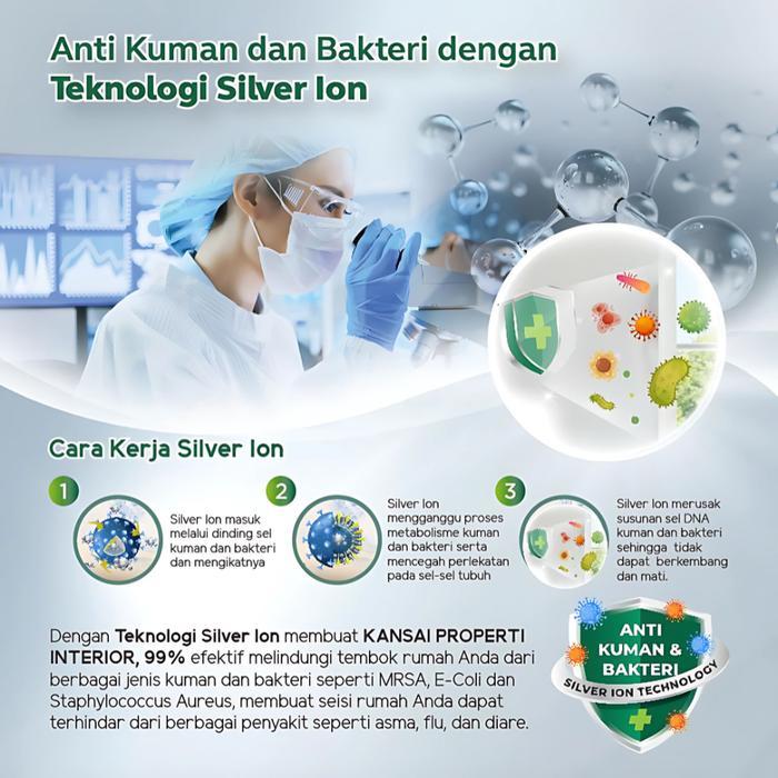 TERLARIS [PART 1] CAT TEMBOK KANSAI PAINT PROPERTY INTERIOR 5KG CAT TEMBOK PROPERTY 5KG CAT TEMBOK