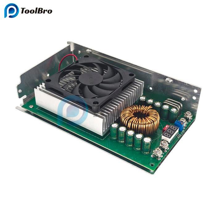 1500W 50A Adjustable High Power Dc-Dc Step Down Buck Converter 25-90V To 60V 48V 36V 24V 21V 12V