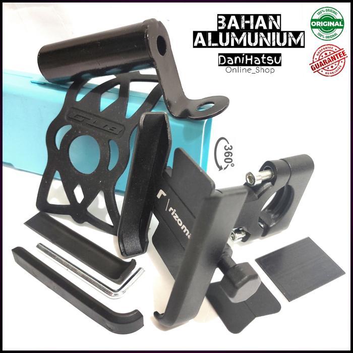 HOLDER HP SPION MOTOR + ALUMUNIUM + NMAX + VARIO + AEROX + BEAT + MIO