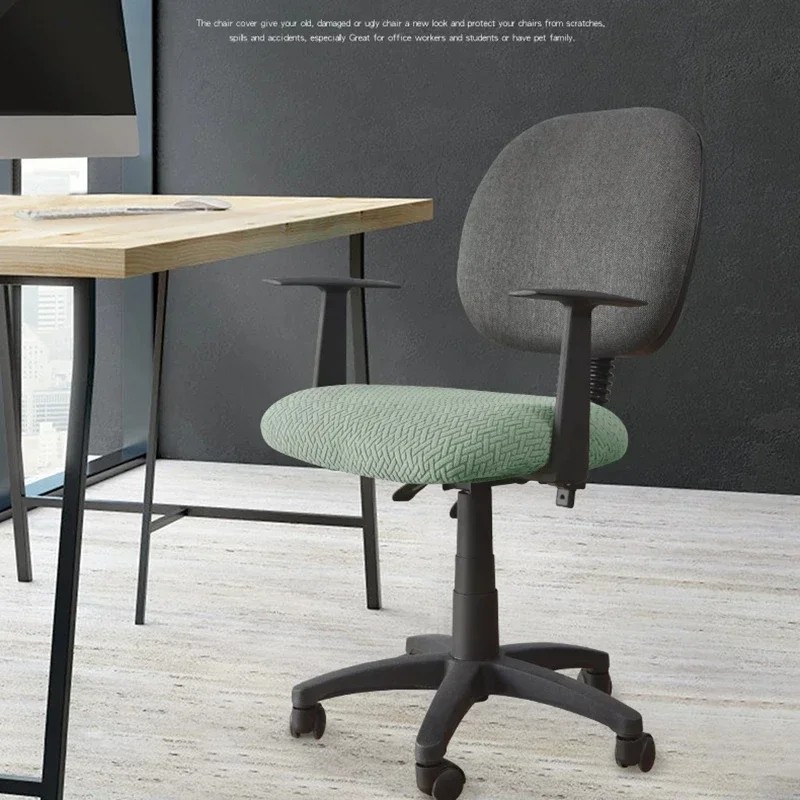 Office Chair Cover Stretch Game Chair Cover Computer Seat Slipcover Elastic House Seat Seatch Dining