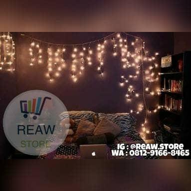 Lampu Tumblr Tirai / Lampu Hias Led Bentuk Tirai