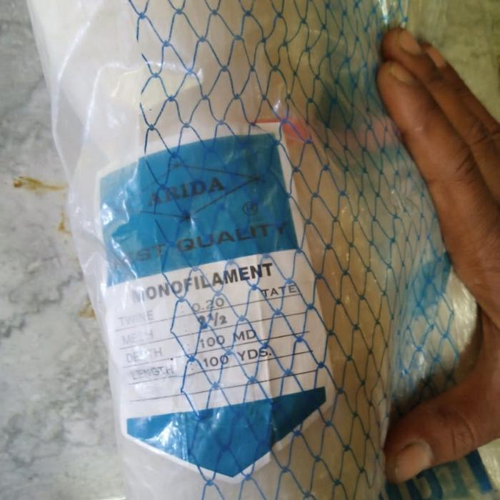 JARING IKAN ARIDA 2 1/2 INCHI 0.20 100X100 TATE