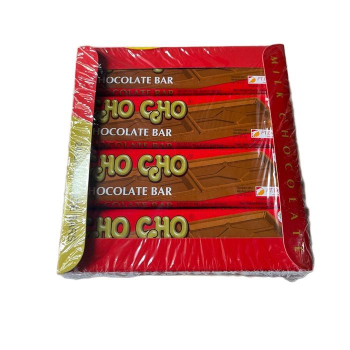 (ORIGINAL) HYA COKELAT CHO CHO BAR ISI 24 PCS JAJAN JADUL CHOCOLATE SNACK FOOD COKLAT CEMILAN