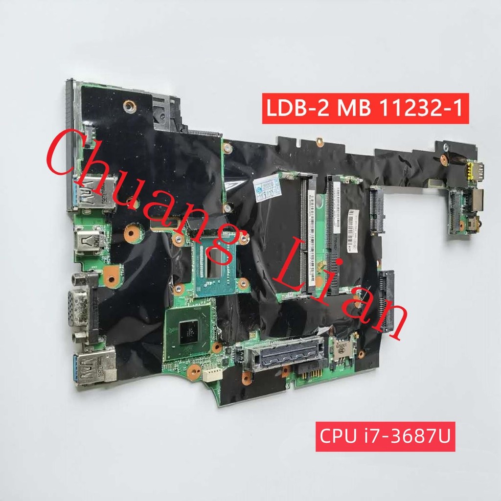 LDB-2 MB 11232-1 For Lenovo ThinkPad X230 X230i laptop motherboard with CPU i7-3612QE i7 3615QE I7 3