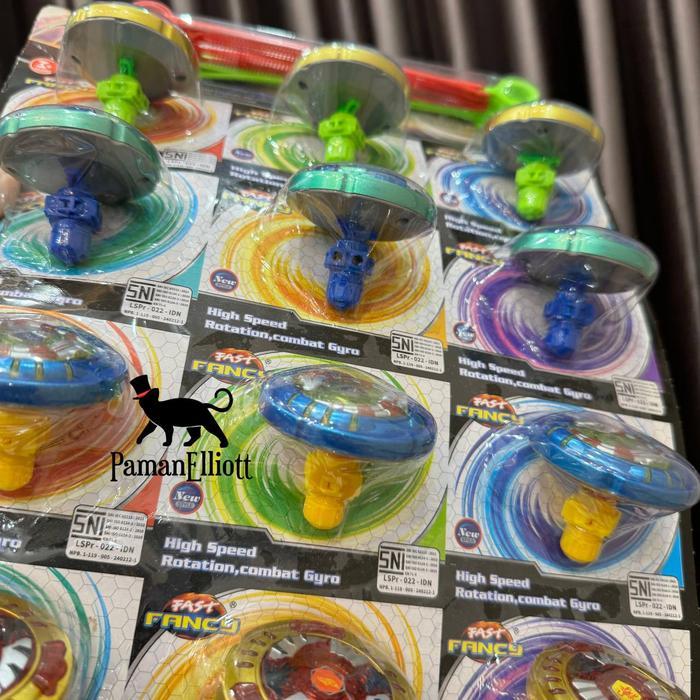 MAINAN ANAK GASING PETARUNG BESI ISI 12 FANCY