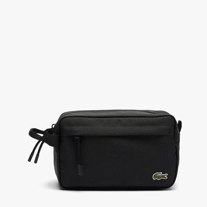 HRG DISKON Lacoste Neocroc Toiletry Bag / Clutch Pria - Black 000
