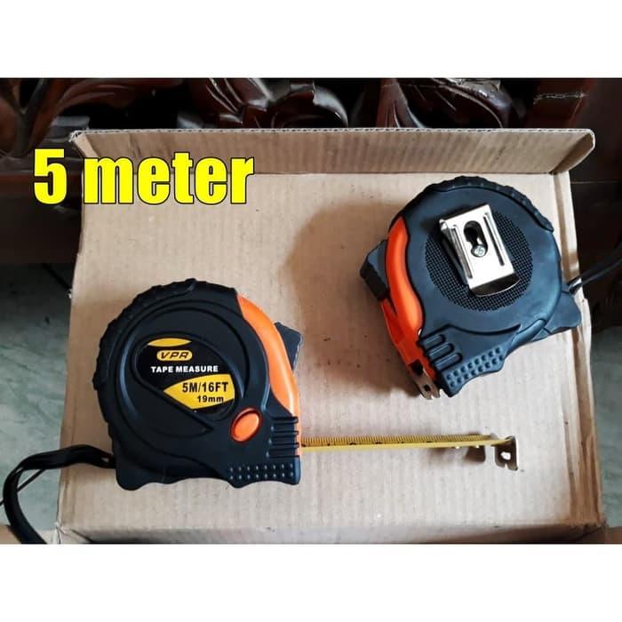 Meteran Kayu 5 Meter Meteran Tukang Measure Tape 5m 16ft
