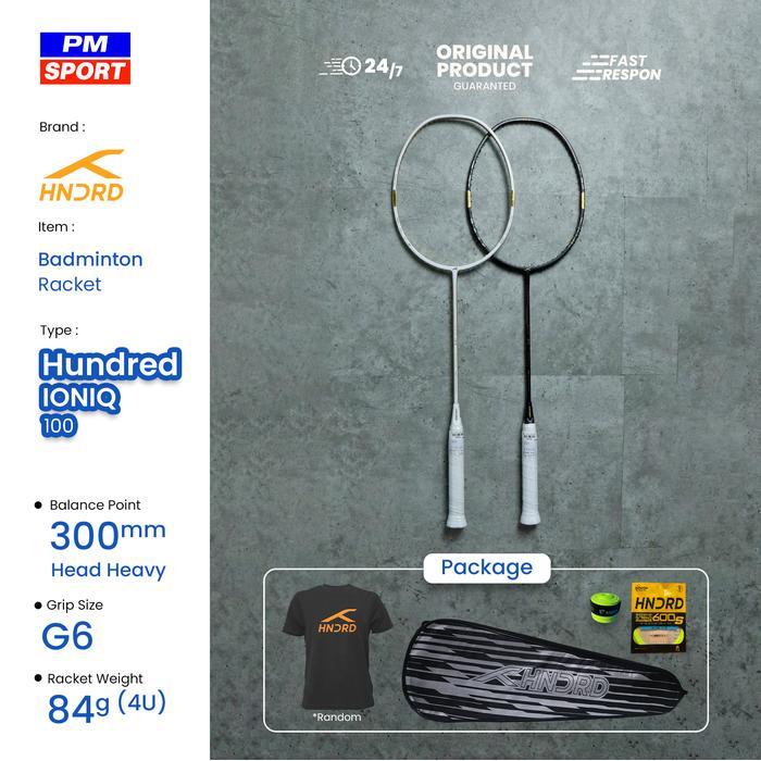 Raket Badminton / Bulutangkis Hundred Ioniq 100