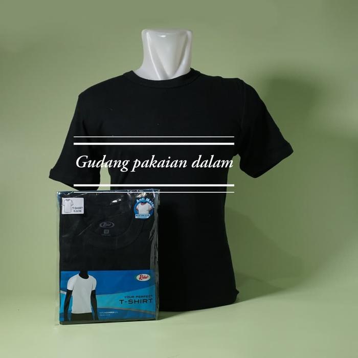 Re0H- Grosir Kaos Oblong Rider R-Neck R 223 Bw Isi-1Hitam