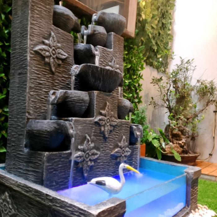 Digazsin_ Dengan Mesin Air Mancur Pancuran Hiasan Taman Dekorasi Hiasan Taman