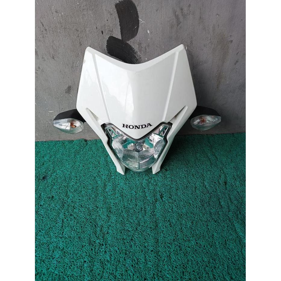 Headlamp CRF Ori Warna Putih Lampu Depan Honda CRF 150 L Original